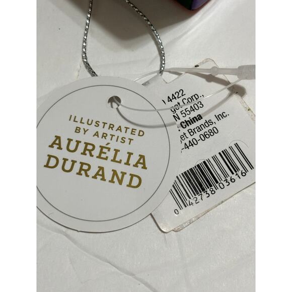 Aurelia Durand Cube Christmas Tree Ornament and 2 Matching Boxes 3Pcs NWT - Picture 3 of 3